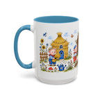 Three Little Pigs Mug | Storybook Fairy Tale Accent Coffee Mug | EveryLegend