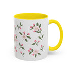 Pennsylvania Mountain Laurel Mug, State Flower Floral Coffee Cup, 11oz Botanical Gift