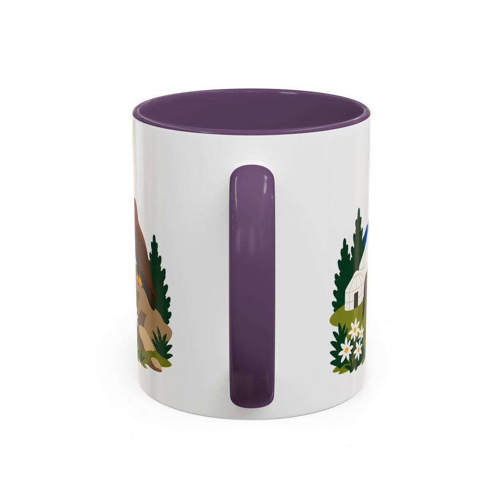 Kyrgyzstan Coffee Mug | Travel Souvenir Accent Mug | Country Gift Ceramic Cup 11oz 15oz