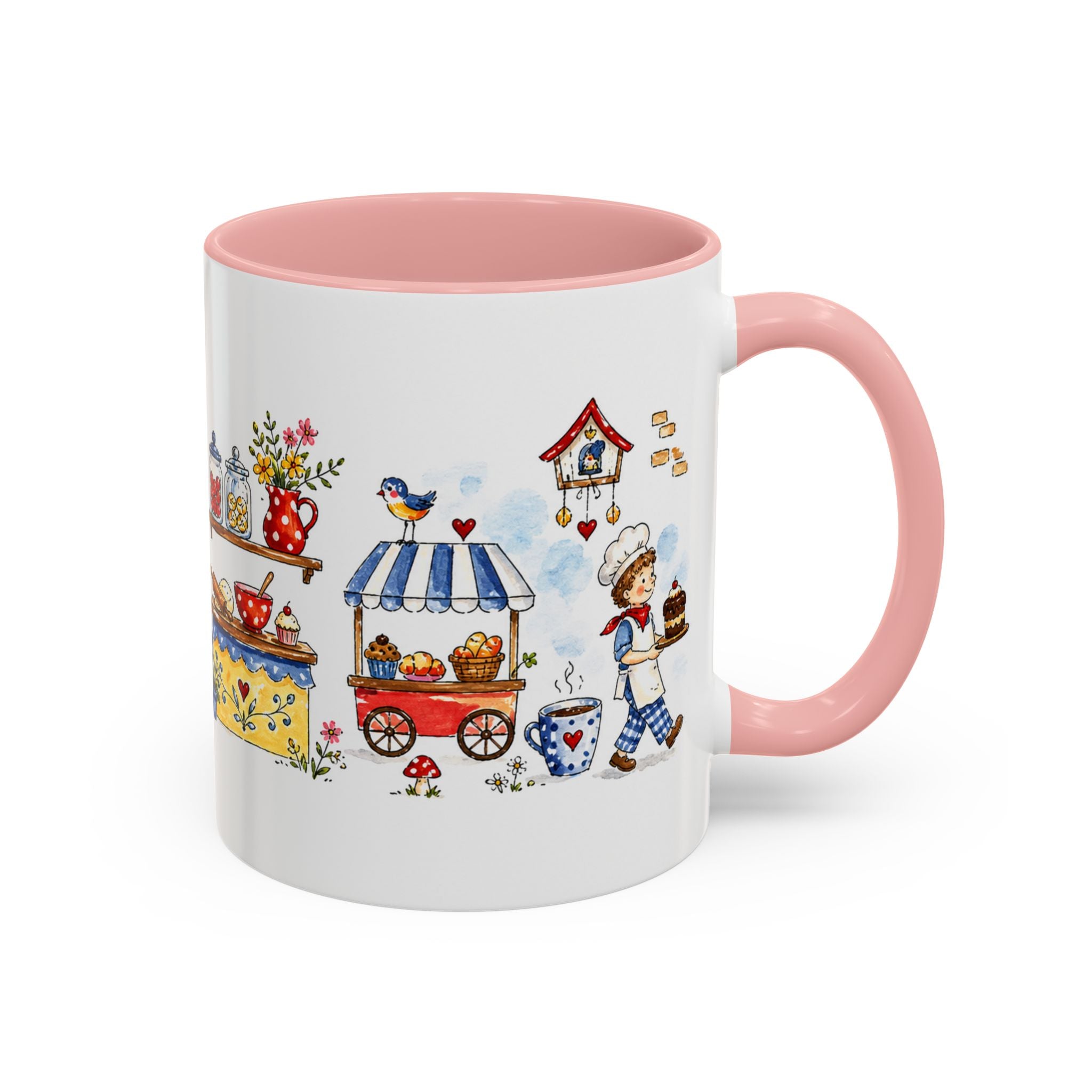 Cozy Bakery Village Mug | Storybook Pastry Accent Coffee Mug | EveryLegend
