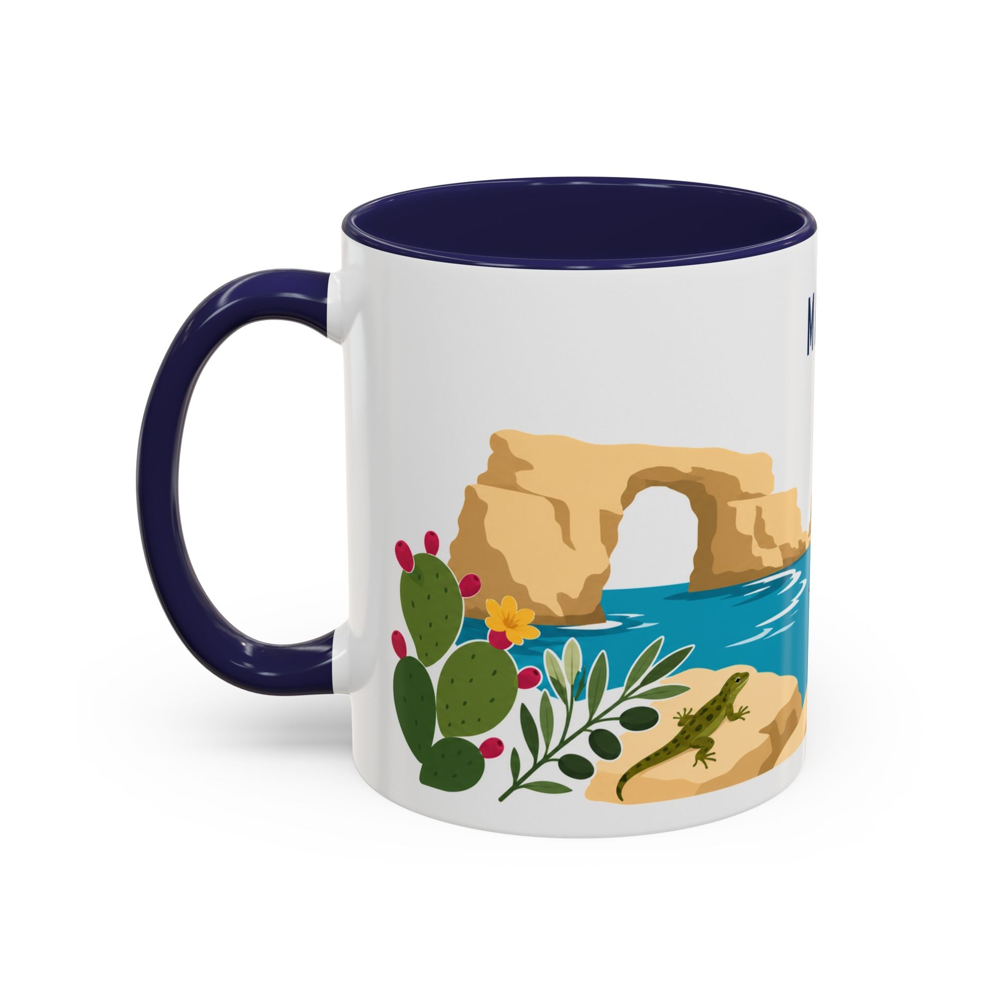 Malta Coffee Mug | Travel Souvenir Accent Mug | Country Gift Ceramic Cup 11oz 15oz
