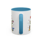 Lauterbrunnen Illustrated Travel Mug | Switzerland Souvenir Accent Coffee Mug | 11oz 15oz Ceramic Cup