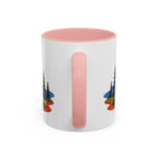 Denali Coffee Mug | Travel Destination Souvenir Gift | Accent Color Ceramic 11oz 15oz