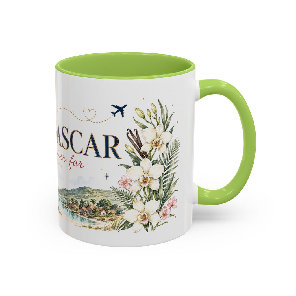 Madagascar Home Country Mug | Moving Away Gift | Long Distance Friendship | 11 oz 15 oz Accent Mug