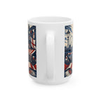 England Soccer Spirit Coffee Mug | Soccer Fan Gift | Ceramic 11oz 15oz Match Day Cup