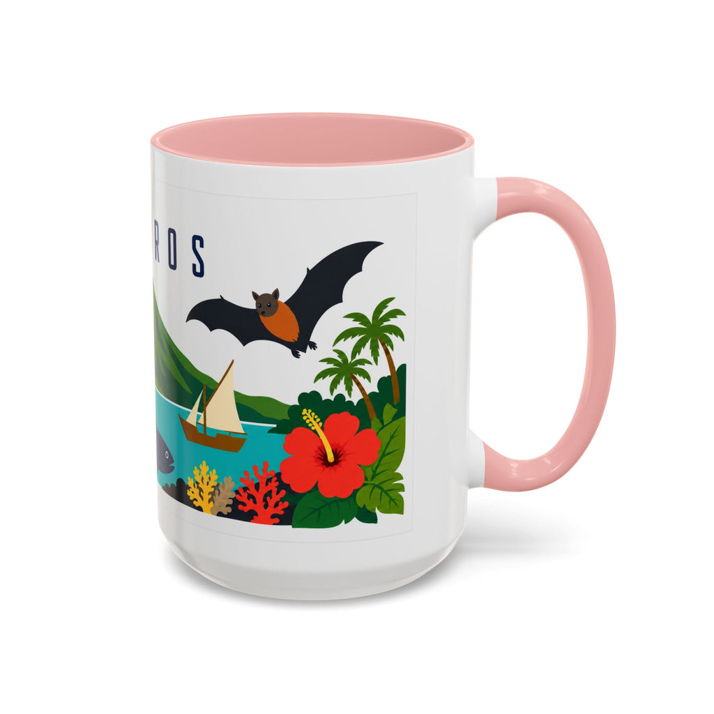 Comoros Coffee Mug | Travel Souvenir Accent Mug | Country Gift Ceramic Cup 11oz 15oz