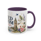 United Kingdom Home Country Mug | Moving Away Gift | Long Distance Friendship | 11 oz 15 oz Accent Mug