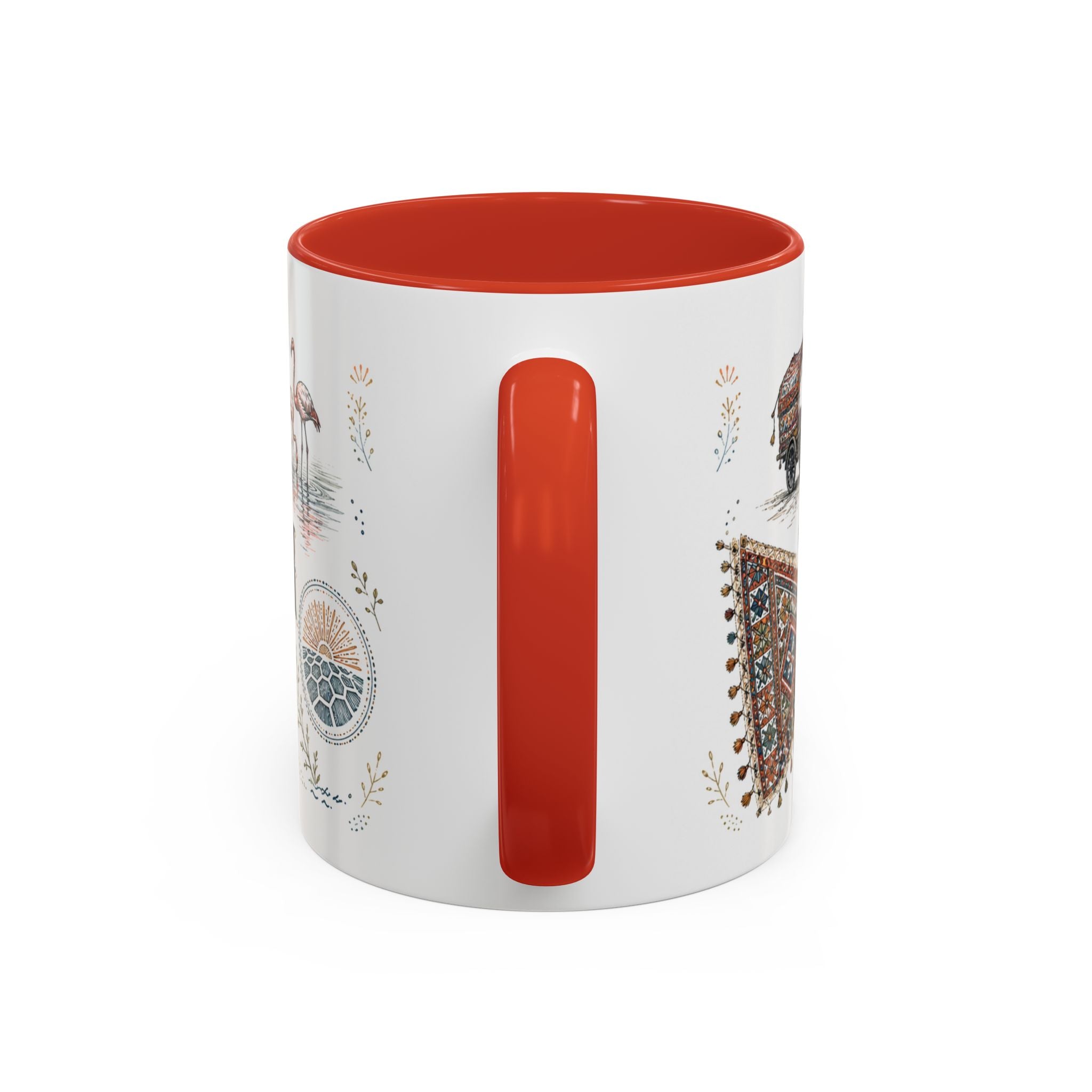 Rann of Kutch Mug, India Travel Souvenir, Bucket List Gift, Accent Ceramic Coffee Mug 11oz 15oz