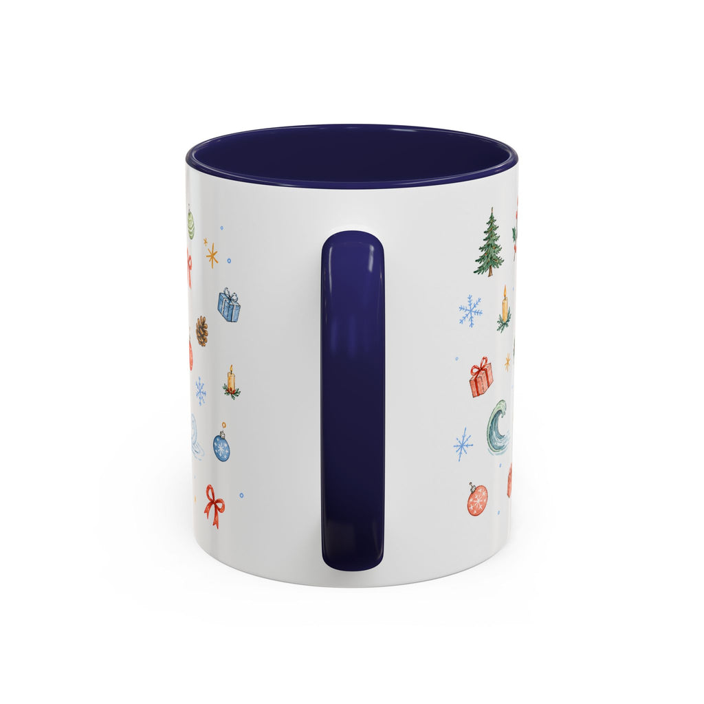 Mammoth Cave National Park Christmas Mug | Watercolor Travel Souvenir | Holiday Gift | Accent Ceramic Coffee Cup 11oz 15oz