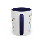 Mammoth Cave National Park Christmas Mug | Watercolor Travel Souvenir | Holiday Gift | Accent Ceramic Coffee Cup 11oz 15oz