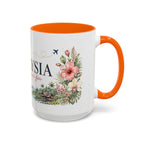 Malaysia Home Country Mug | Moving Away Gift | Long Distance Friendship | 11 oz 15 oz Accent Mug