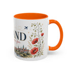 Poland Home Country Mug | Moving Away Gift | Long Distance Friendship | 11 oz 15 oz Accent Mug