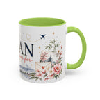 Japan Home Country Mug | Moving Away Gift | Long Distance Friendship | 11 oz 15 oz Accent Mug