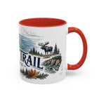 Cabot Trail Mug, Nova Scotia Travel Souvenir, Bucket List Gift, Accent Ceramic Coffee Mug 11oz 15oz