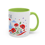 France Coffee Mug | Travel Souvenir Accent Mug | Country Gift Ceramic Cup 11oz 15oz