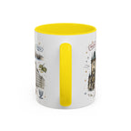 Prague Coffee Mug | Czech Republic Souvenir Travel Gift | Accent Color Ceramic 11oz 15oz