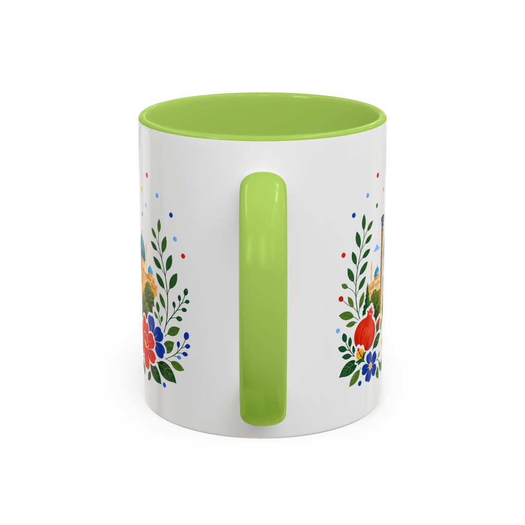 Uzbekistan Coffee Mug | Travel Souvenir Accent Mug | Place Gift Ceramic Cup 11oz 15oz