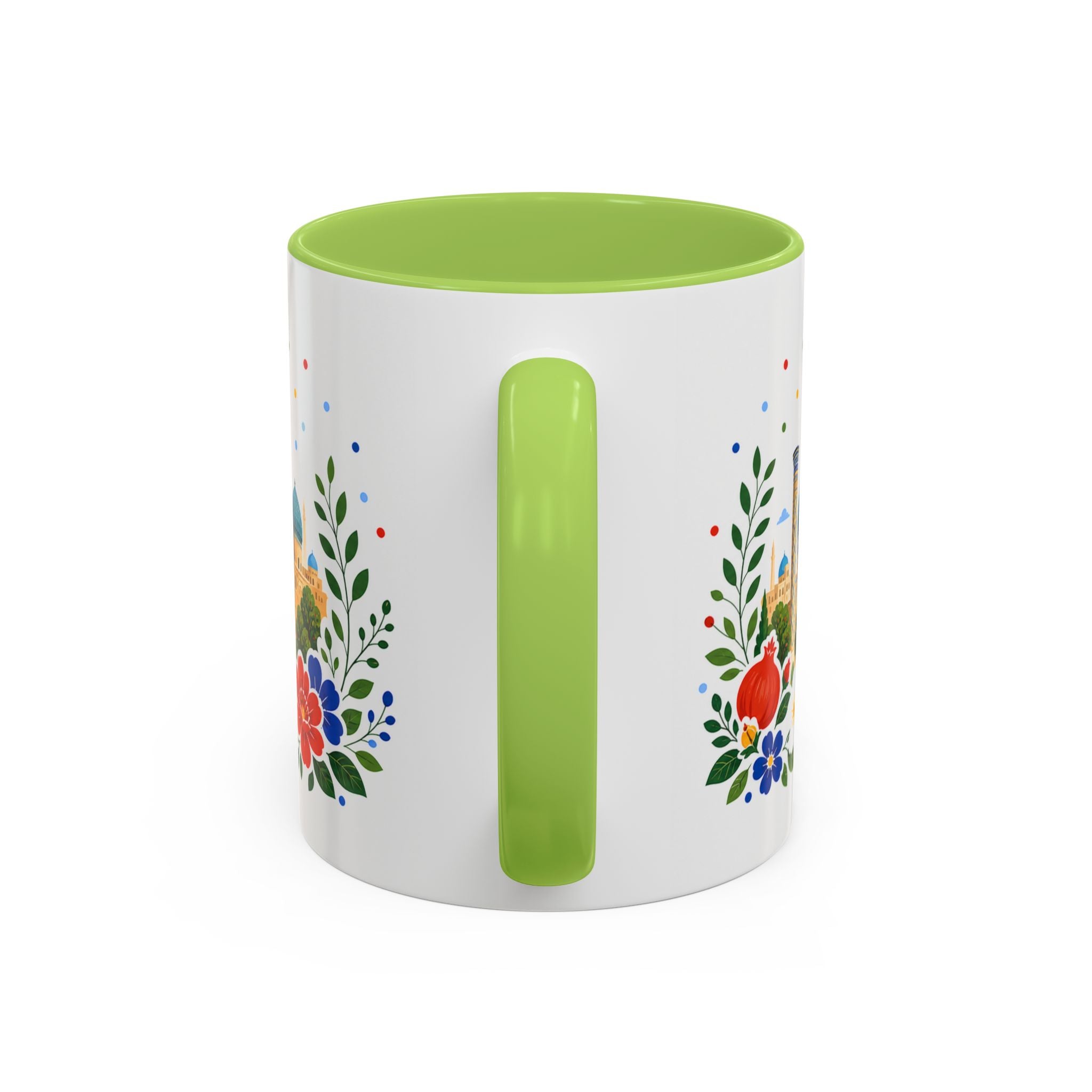 Uzbekistan Coffee Mug | Travel Souvenir Accent Mug | Place Gift Ceramic Cup 11oz 15oz