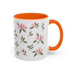Washington Coast rhododendron Mug, State Flower Floral Coffee Cup, 11oz Botanical Gift