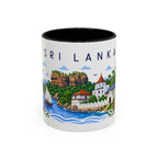 Sri Lanka Coffee Mug | Travel Souvenir Accent Mug | Place Gift Ceramic Cup 11oz 15oz