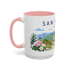San Marino Coffee Mug | Travel Souvenir Accent Mug | Country Gift Ceramic Cup 11oz 15oz