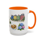 Providence Illustrated Travel Mug | City Souvenir Accent Coffee Mug | 11oz 15oz Ceramic Cup