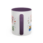 Florence Coffee Mug | Postage Stamp Collage Mug | Travel Souvenir Accent Cup 11oz 15oz