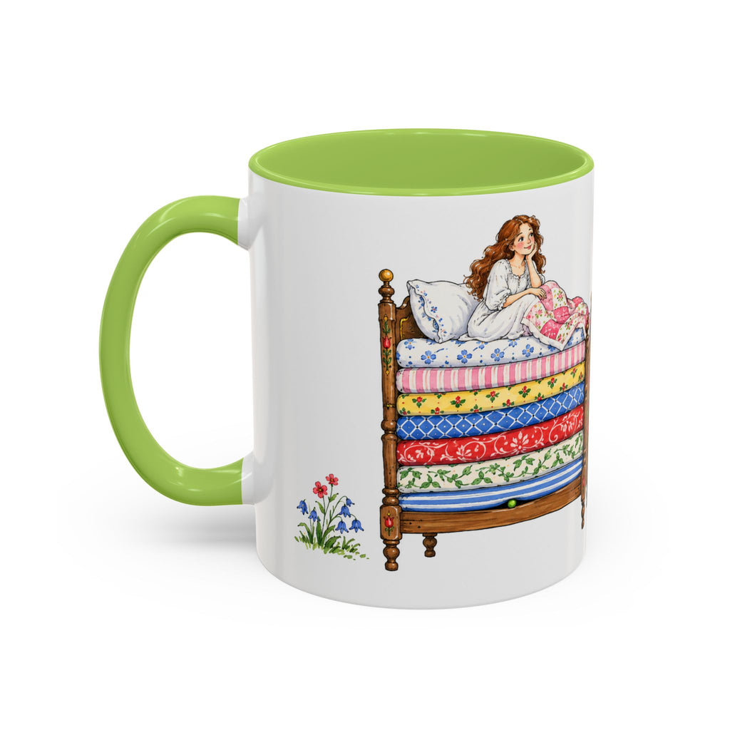 The Princess and the Pea Mug | Storybook Fairy Tale Accent Coffee Mug | EveryLegend