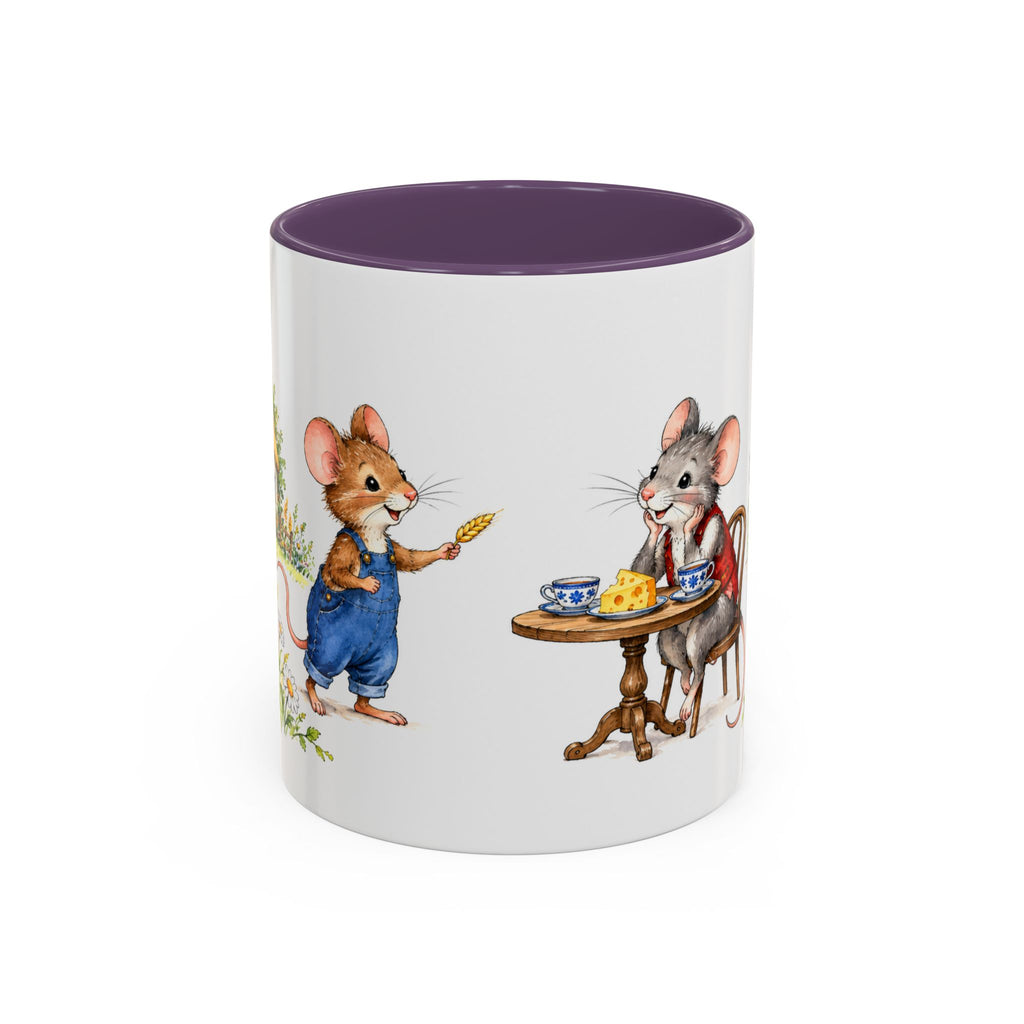 Town Mouse Country Mouse Mug | Storybook Tea Time Ceramic Mug (11oz/15oz)