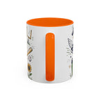 Coach Best Dad On The Field Coffee Mug | Father's Day Gift for Dad | Accent Color Ceramic 11oz 15oz