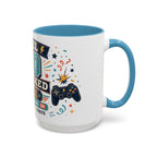Custom Gamer Birthday Mug | Level Unlocked Name Age Coffee Cup