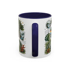 Iguazu Falls Coffee Mug | Travel Destination Souvenir Gift | Accent Color Ceramic 11oz 15oz