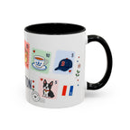 Boston Coffee Mug | Postage Stamp Collage Mug | Travel Souvenir Accent Cup 11oz 15oz