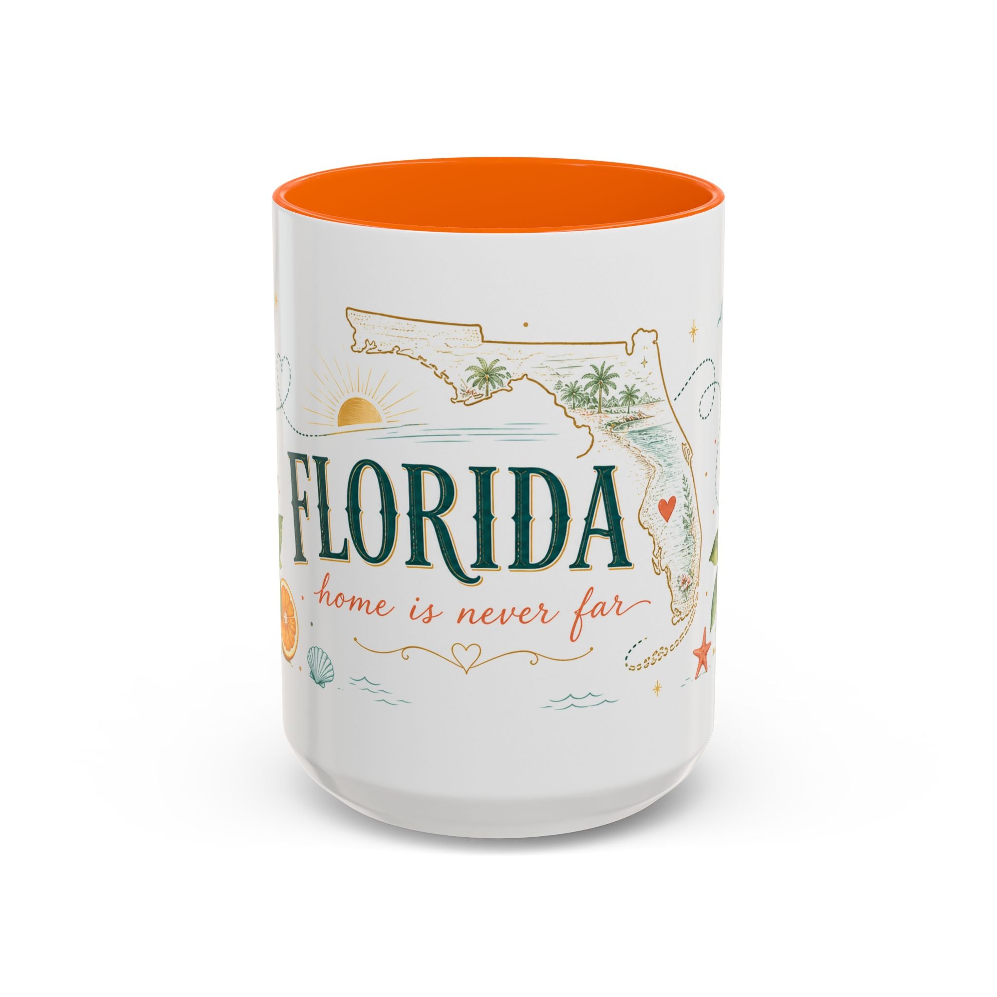 Florida State Mug | Moving Away, Homesick Gift | Long Distance Friendship Coffee Cup