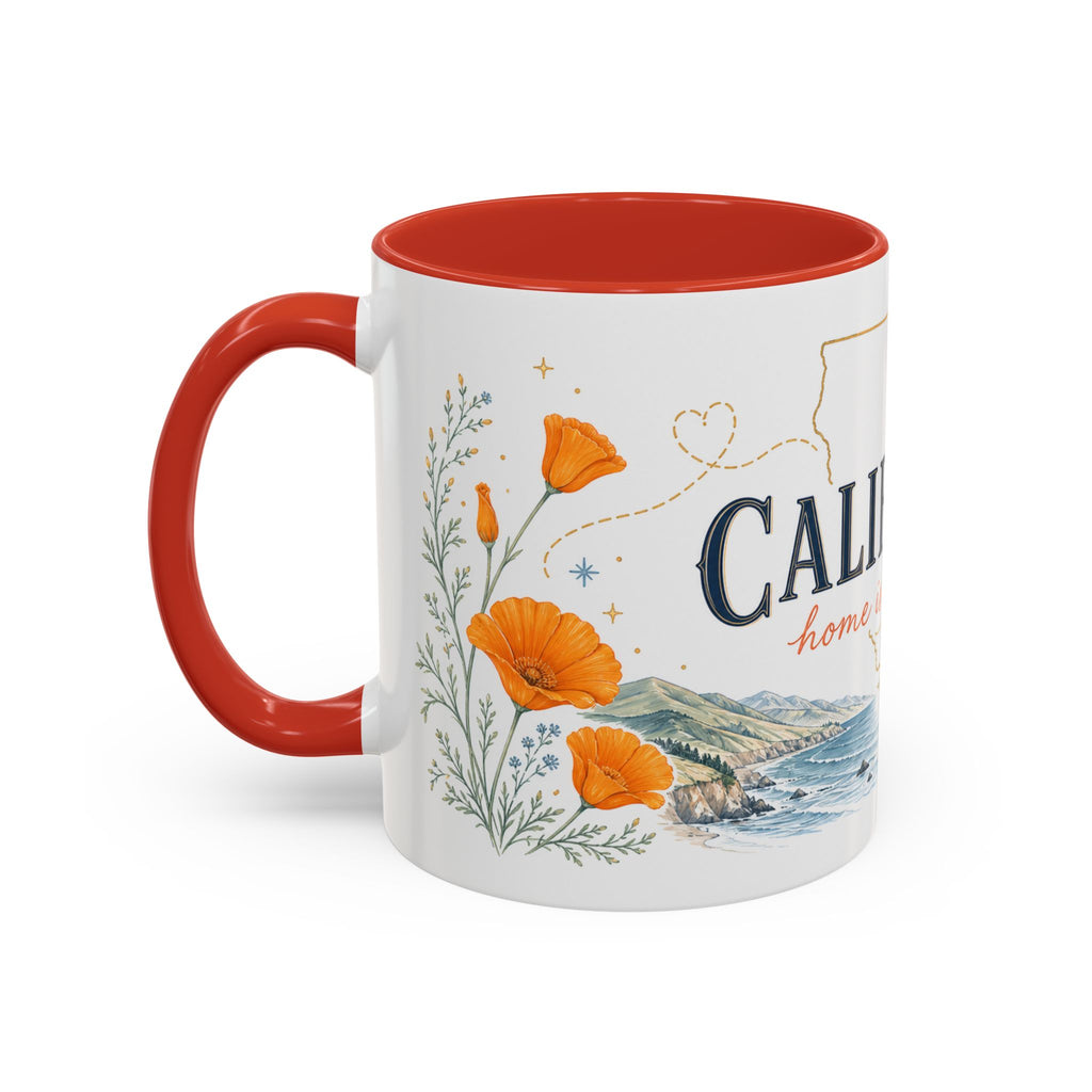California Home State Mug | Moving Away Gift | Long Distance Friendship Coffee Cup