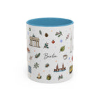 Berlin Christmas Mug | Watercolor City Souvenir, Travel Gift (11oz/15oz)