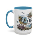 Orkney Islands Mug, Scotland Travel Souvenir, Bucket List Gift, Accent Ceramic Coffee Mug 11oz 15oz