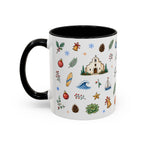 San Diego Christmas Mug | Watercolor City Souvenir, Holiday Travel Gift (11oz/15oz)