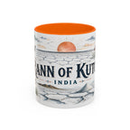 Rann of Kutch Mug, India Travel Souvenir, Bucket List Gift, Accent Ceramic Coffee Mug 11oz 15oz