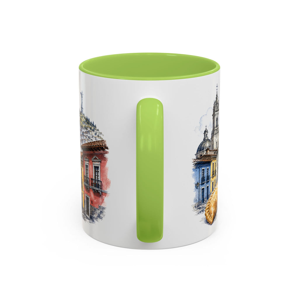 Quito Coffee Mug | Ecuador Travel Souvenir | Vintage Illustrated City Gift | 11 oz 15 oz Accent Mug