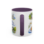 Salzburg Illustrated Travel Mug | City Souvenir Accent Coffee Mug | 11oz 15oz Ceramic Cup