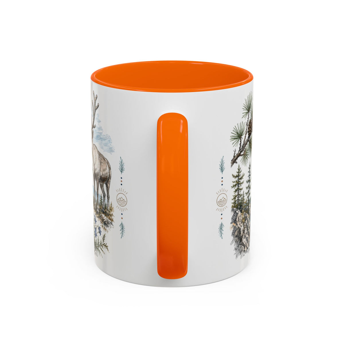 Khuvsgul Lake Mug, Mongolia Travel Souvenir, Bucket List Gift, Accent Ceramic Coffee Mug 11oz 15oz