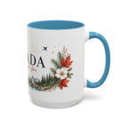 Canada Home Country Mug | Moving Away Gift | Long Distance Friendship | 11 oz 15 oz Accent Mug