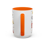 Dad Jokes Sorry Not Sorry Coffee Mug | Father's Day Gift for Dad | Accent Color Ceramic 11oz 15oz
