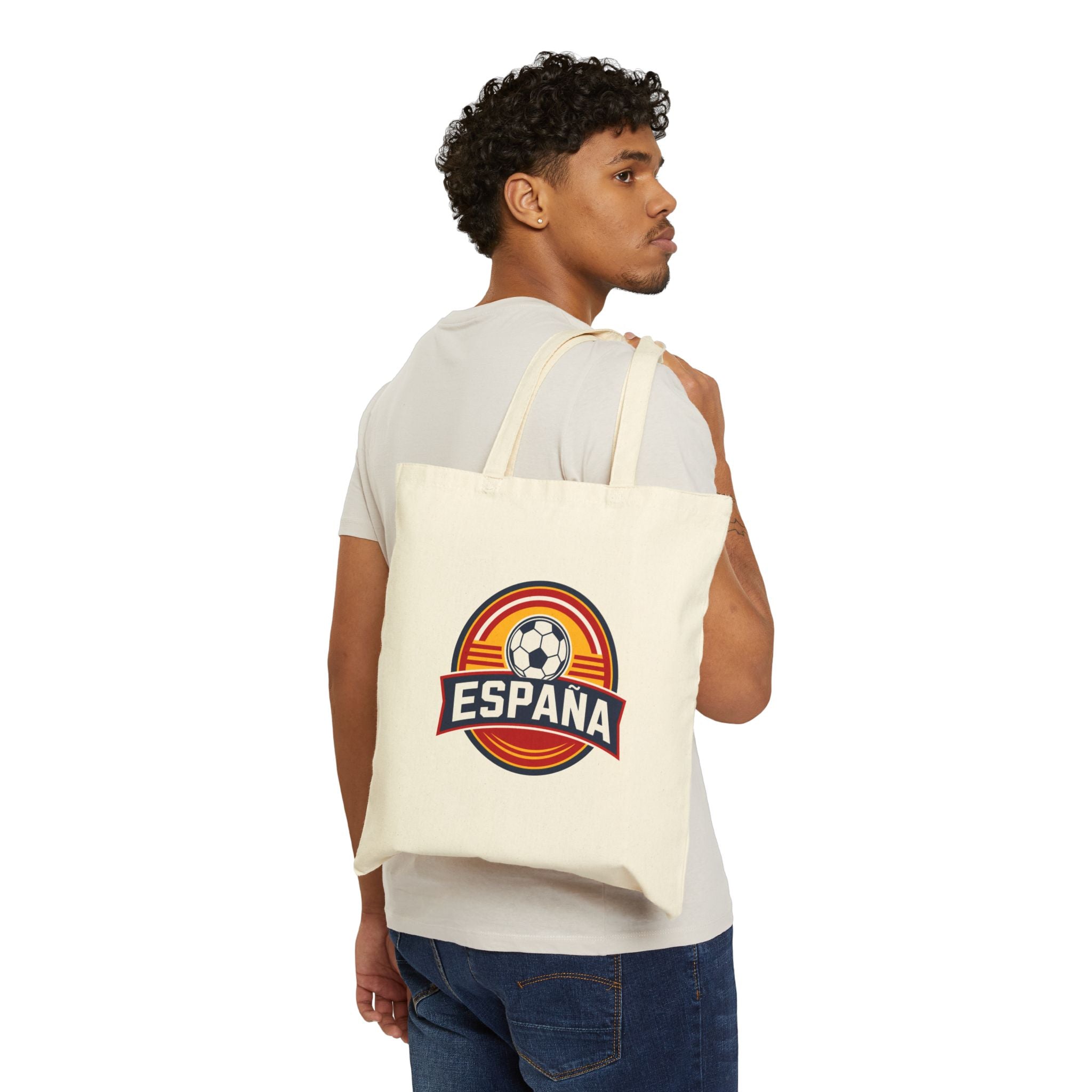 Spain Soccer Tote Bag | ESPAÑA Football Fan Gift | Country Supporter Tote Bag