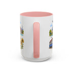 Wichita Illustrated Travel Mug | City Souvenir Accent Coffee Mug | 11oz 15oz Ceramic Cup