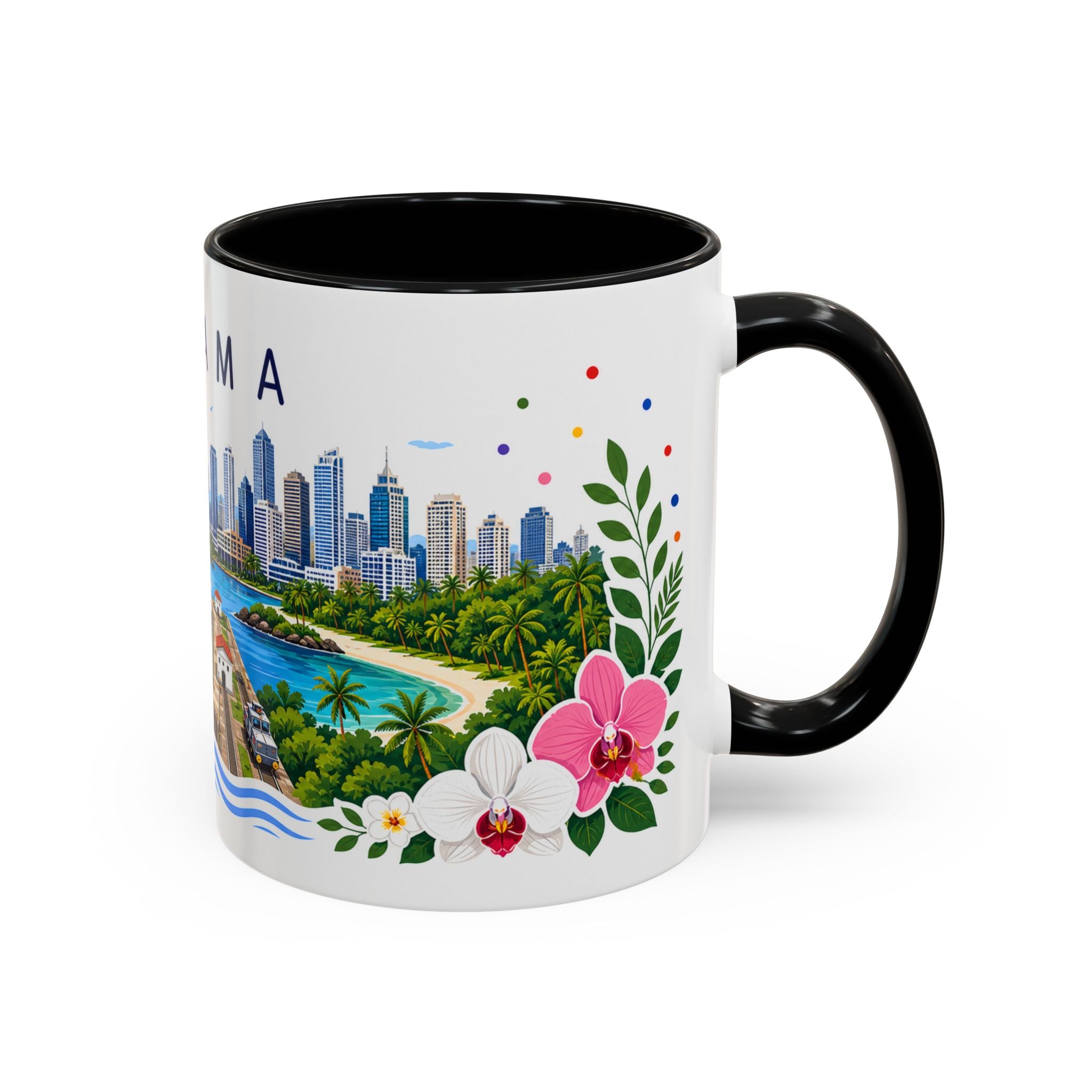 Panama Coffee Mug | Travel Souvenir Accent Mug | Place Gift Ceramic Cup 11oz 15oz