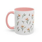 Utah Sego Lily Mug, State Flower Floral Coffee Cup, 11oz Botanical Gift