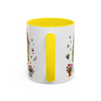 Colmar Illustrated Travel Mug | France Souvenir Accent Coffee Mug | 11oz 15oz Ceramic Cup