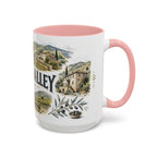 Douro Valley Mug, Portugal Travel Souvenir, Bucket List Gift, Accent Ceramic Coffee Mug 11oz 15oz